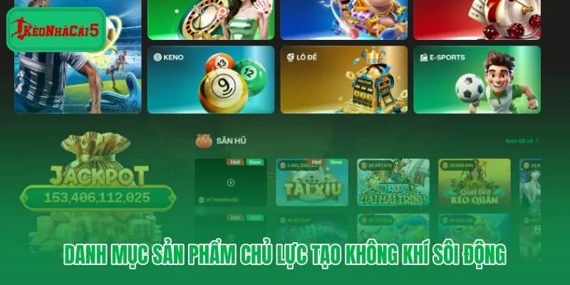 Danh mục Sky88 đa dạng thể thao và live casino sôi động