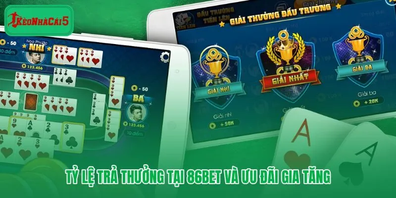 86bet tỷ lệ hoàn trả lên đến 99% và ưu đãi minh bạch